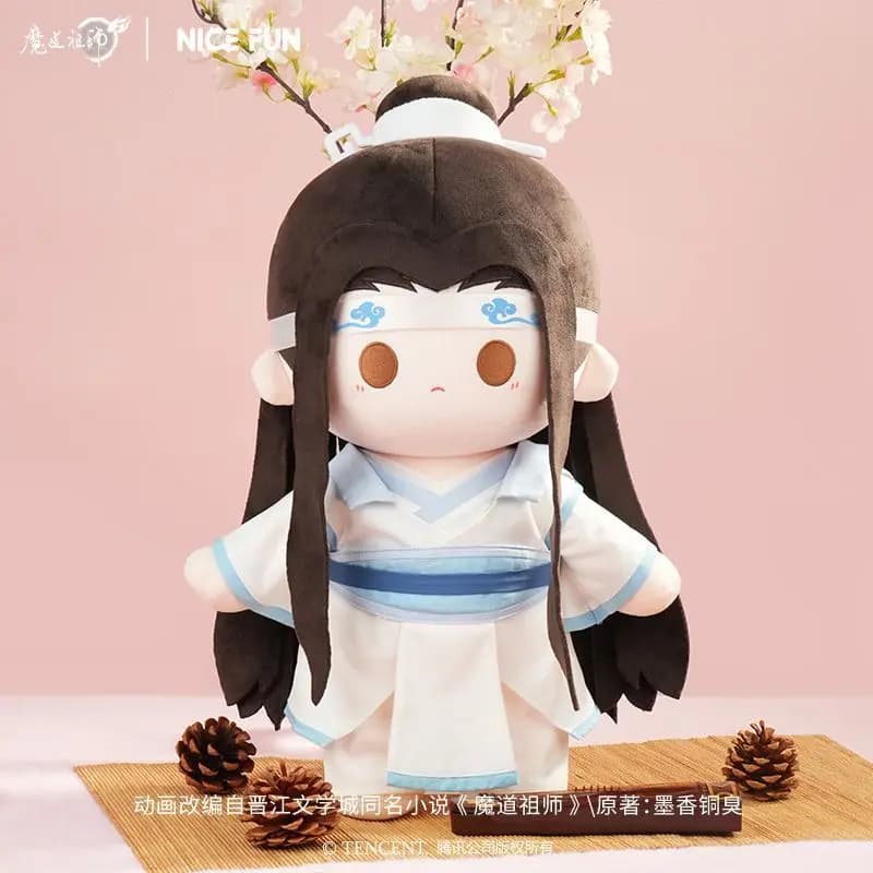 official The Grandmaster of Demonic Cultivation‌ Wei Wuxian‌ Lan Wangji‌ Plush 35cm Cotton Figures Gift Birthday Gift Halloween