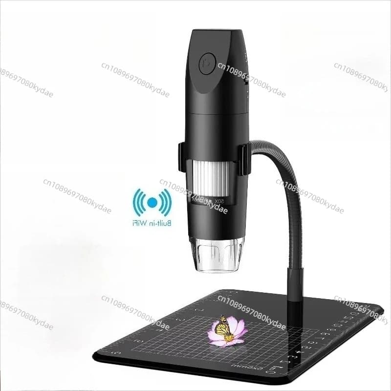 Microscopio Digitale Portatile con Zoom 1000X, Videocamera HD 1080P WiFi per Studenti/Bambini