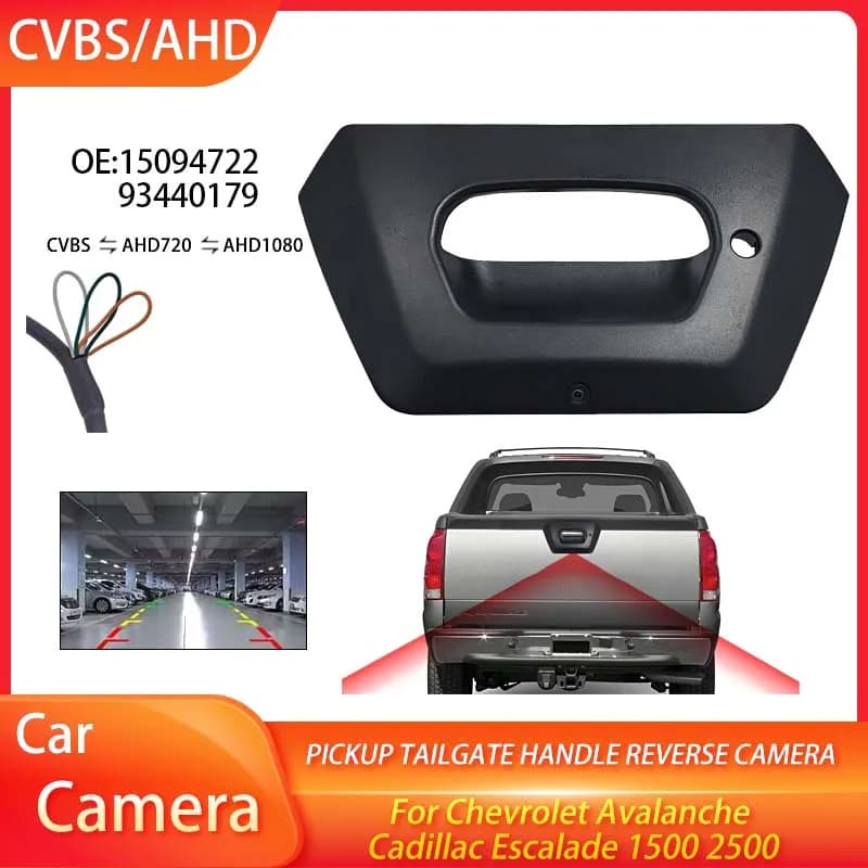 Portellone Maniglia Della Porta Blocco Telecamera di Vista Posteriore Maniglia di Blocco Per Chevrolet Avalanche Cadillac Escalade 1500 2500 2002-2006 15094722