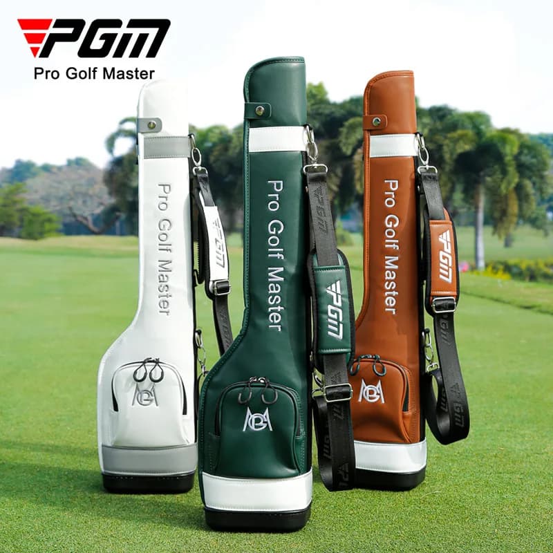 Borsa da golf portatile PGM in pelle ultrafibra impermeabile facile da pulire QIAB025