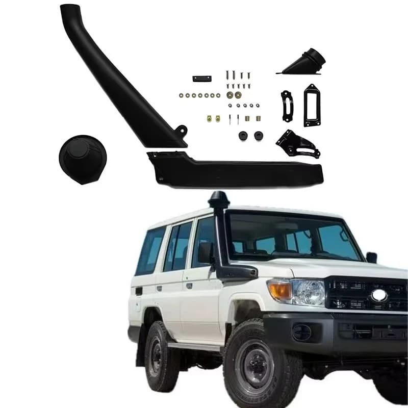 Snorkel fuoristrada per Land Cruiser serie 70 4x4, snorkel per Toyota LC70 LC76, accessori fuoristrada per auto.