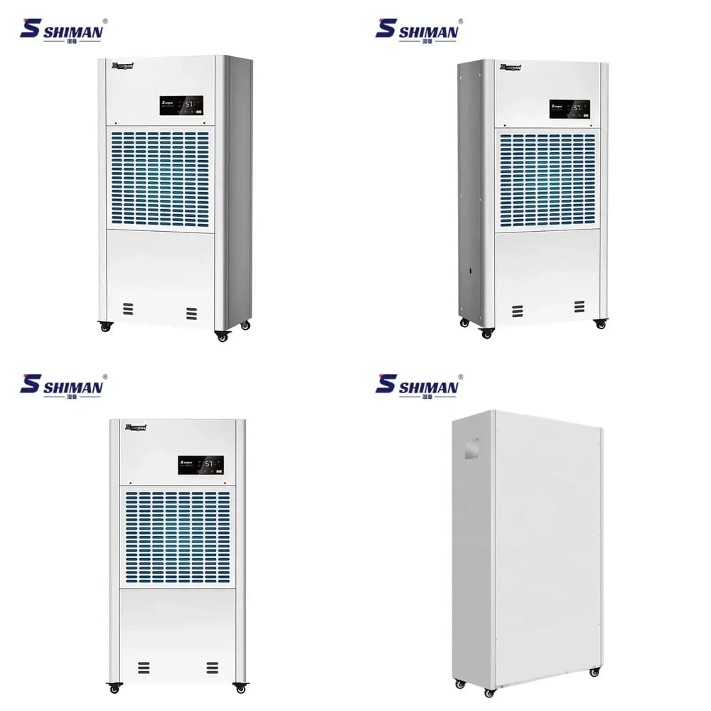 WSQ Shiman Manufacturer Wholesale 240L/D Large Capacity CE Certified Greenhouse Factory Warehouse Industrial Dehumidifier