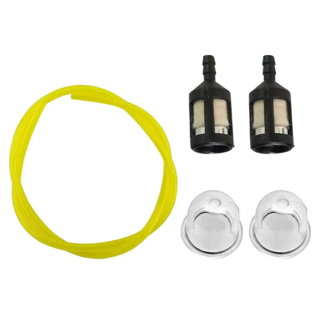 Tank Carburettor for Decespugliatore, Kit Tubo Metal carburetor with Pump, Spare parts for Decespugliatori e Soffiatori Homelite, Garden tools