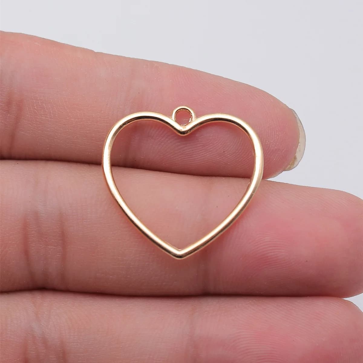 Charms Zinc Alloy DIY Jewelry Making Accessories Hearts Handmade For For Handmade Craft Bracelet