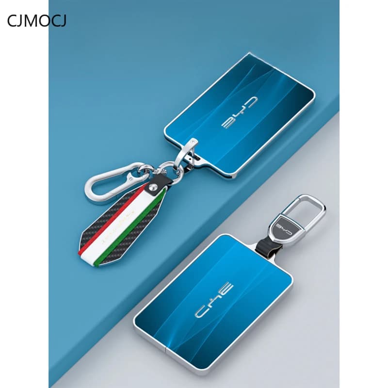 Cover per chiave con scheda NFC premium per BYD Seagull/Dolphin/Seal/Song Pro/Tang/Han EV/Yuan/Qin Plus – Custodia protettiva sottile per chiavi