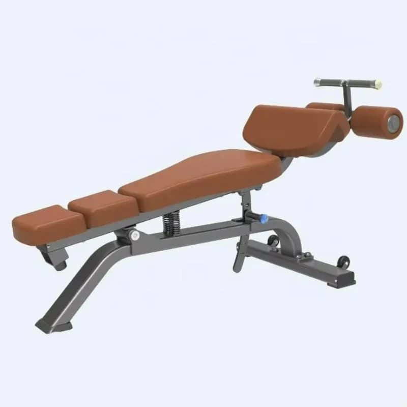 Bench with Handlebars Commercial Adjustable Decline Sit up Weight bench