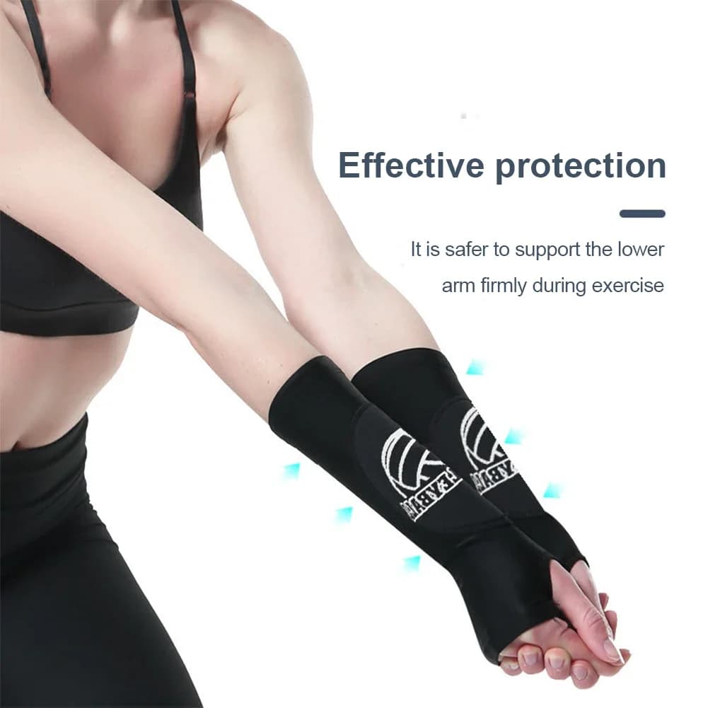 1 pair of arm bands for wrist, breathable compression test, training, basketball, volleyball, elastic protection for the sports arm to hide tattoos