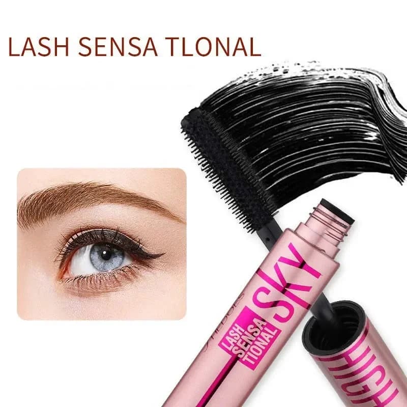 Mascara 4D Allungamento Impermeabile Arricciatura Spessa Durata Estensione Delle Ciglia Mascara Nero Ciglia Naturali Migliora Il Trucco Cosmetico
