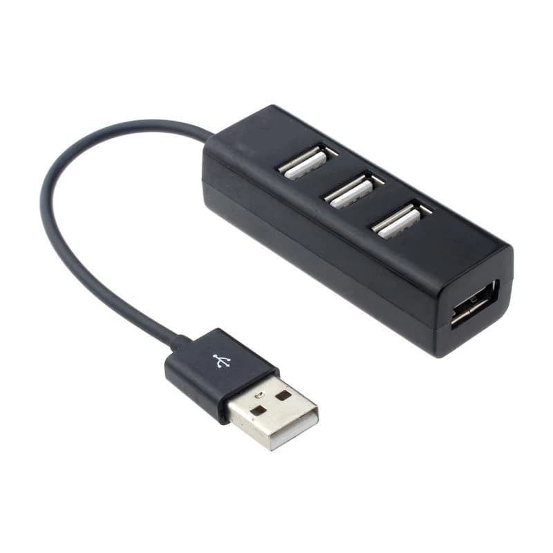 Mini USB 2.0 hub adapter to 4 high speed Hub USB splitter converter All-in-one computer accessory
