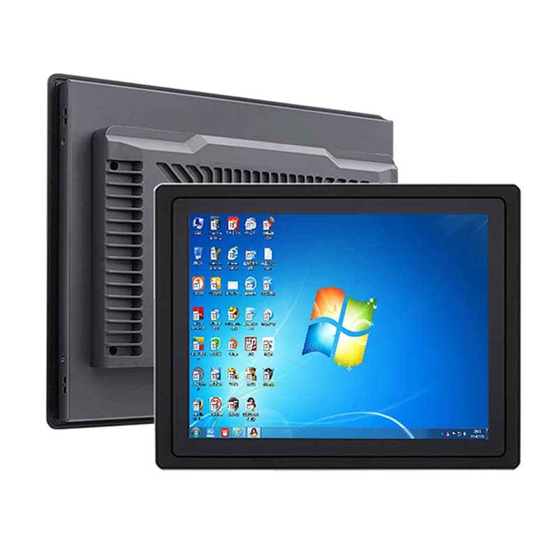 Computer industriale all-in-one con touch screen capacitivo da 10,4 pollici, Core i5-7200U, schermo IP65, tablet terminale intelligente integrato