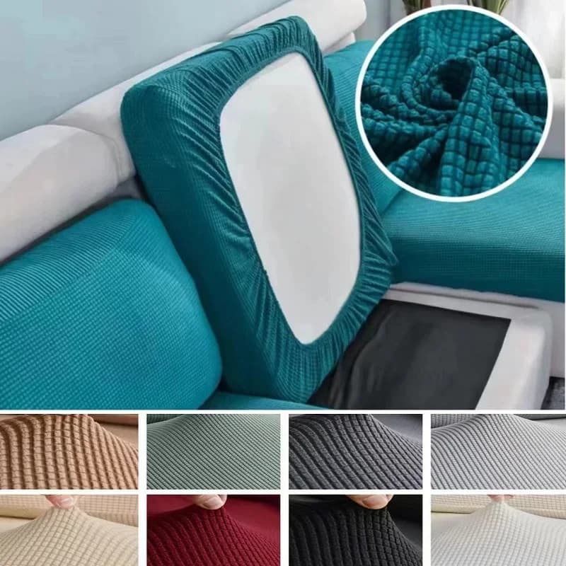 Polar Fleece Sofa Seat Cushion Cover Elastic Sofa Covers for Living Room Pet Kids Mat Chair Cover Furniture Protector 10 Sizes
