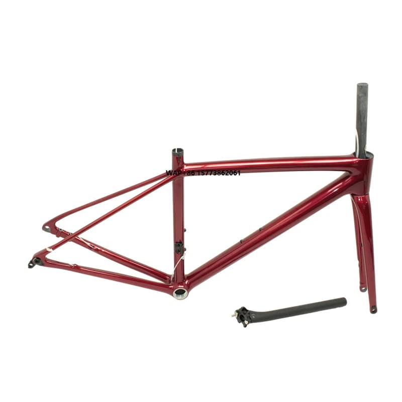 Telaio per bici da strada leggero T1000 UD Freno a disco per bicicletta in carbonio Ciclismo Telaio per bicicletta da corsa Dimensioni 49/52/54/56 cm