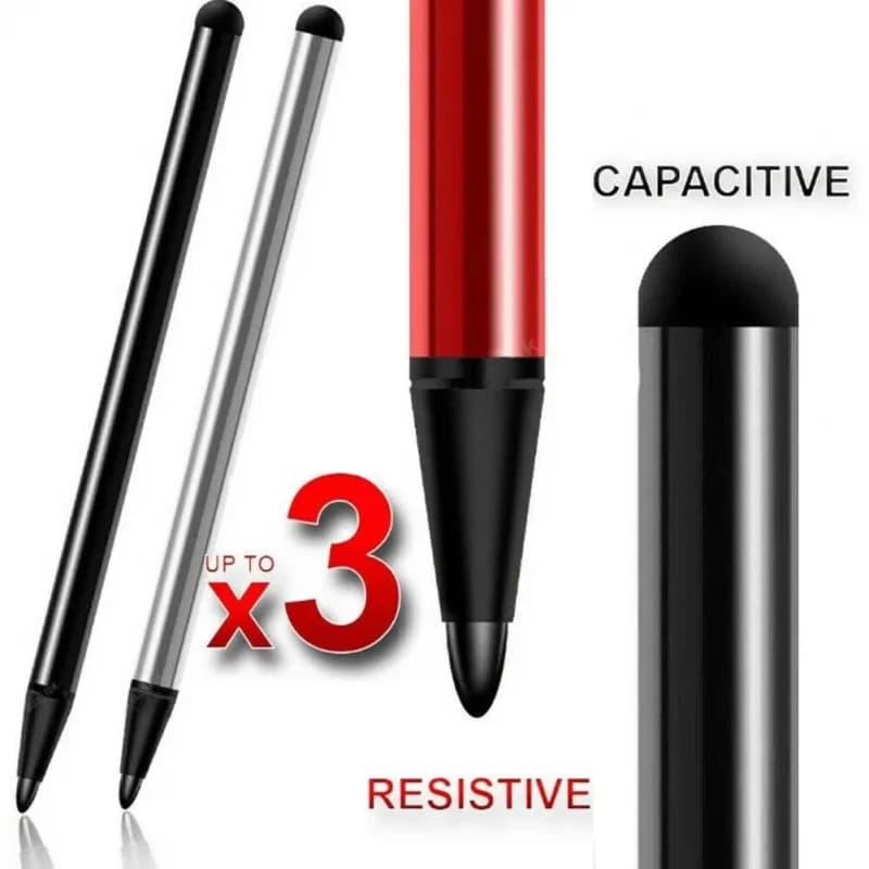1-3PCS Penna universale per schermo a doppio uso per stilo Ipad per Lenovo Android Tablet Stilo per telefono per Samsung per penna capacitiva