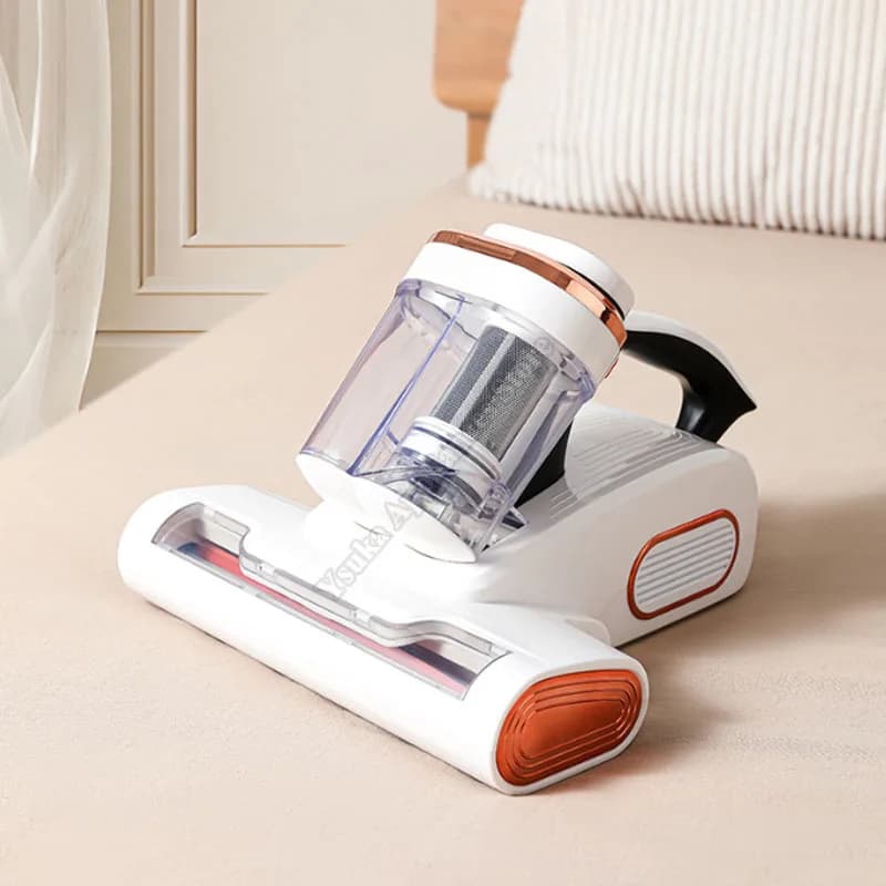 Aspirapolvere Doppi tazze per la polvere che scuotono il letto ha una forte potere di aspirazione, sterilizzazione, rimozione della polvere