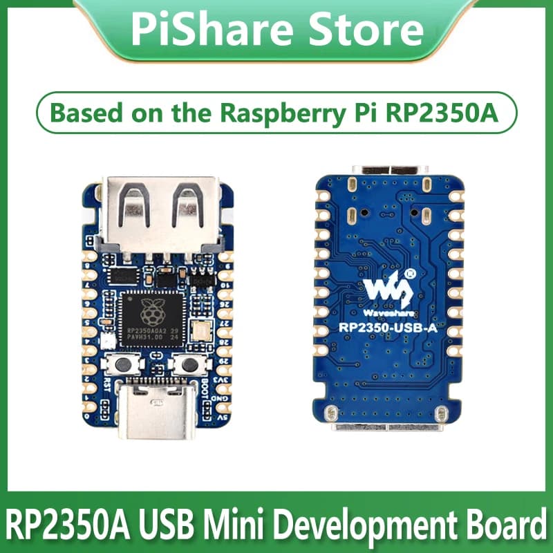 Raspberry Pi Pico 2 RP2350 USB A Mini Development Board con chip RP2350A dual-core