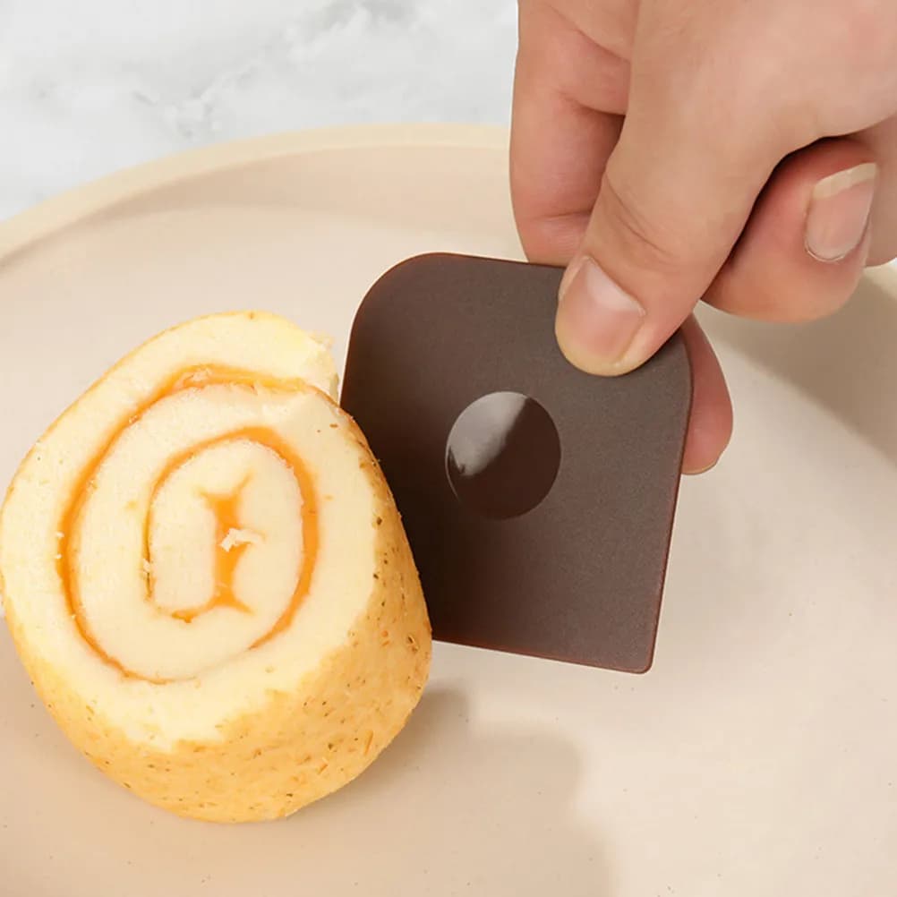 4Pcs Cake Scrapers Multipurpose Pan Scraper for Home Cleaning Pot Skillet Frying Pan Cleaner Skillet Cleaning Scrapers