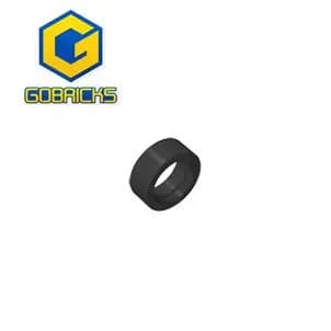 Gobricks GDS-1482 PNEUMATICO BASSO STRETTO 14,58x6,24 - 15x6mm Pneumatici piatti piatti compatibili con i giocattoli per bambini LEGO 4733 Assembla Blocco
