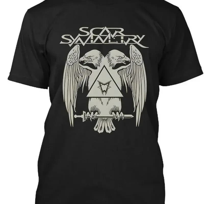 Nuova popolare maglietta Scar Symmetry The Unseen Empire Swedish Music taglia S 4XL