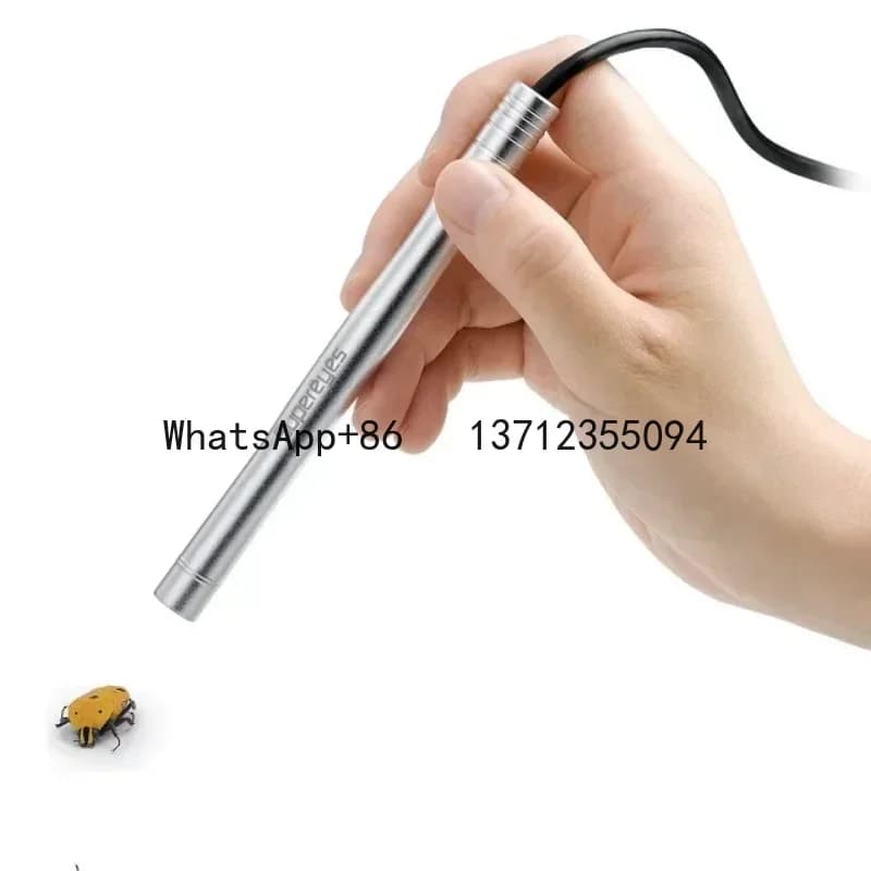 Microscopio digitale con lente d'ingrandimento elettronica mini USB portatile 1-200X a buon prezzo con software di misurazione del treppiede