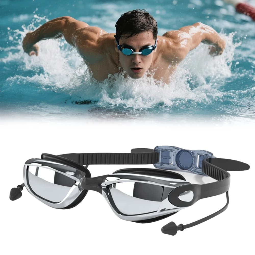 Accessori Estivi per il Nuoto: Occhialini, Attrezzatura per Spiaggia e Piscina, Occhialini Professionali per Nuoto Ricreativo per Adulti