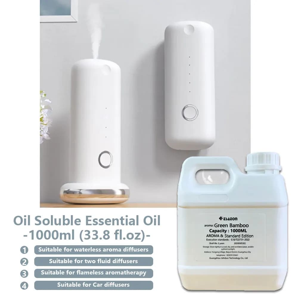 ESAEON 1000ml (33.8 fl.oz) Olio Essenziale per Hotel Marriott/Sheraton - Per Tutte le Macchine per Aromaterapia Senza Acqua, Aroma da Hotel a Cinque Stelle