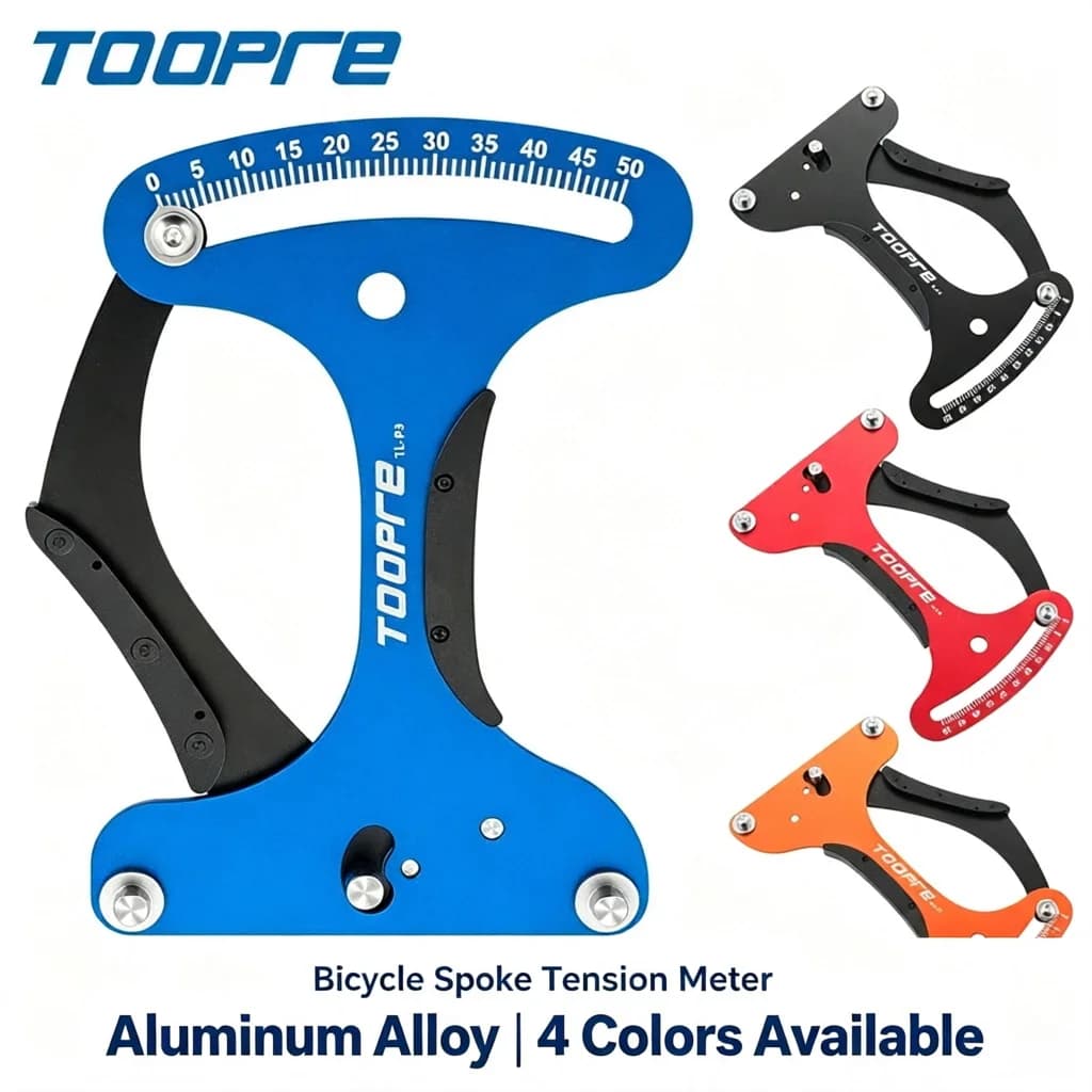 Aluminum Alloy Bicycle Spoke Tension Checker Wheel Correction Repair Tool for MTB and Road Bike Cycling Accessories