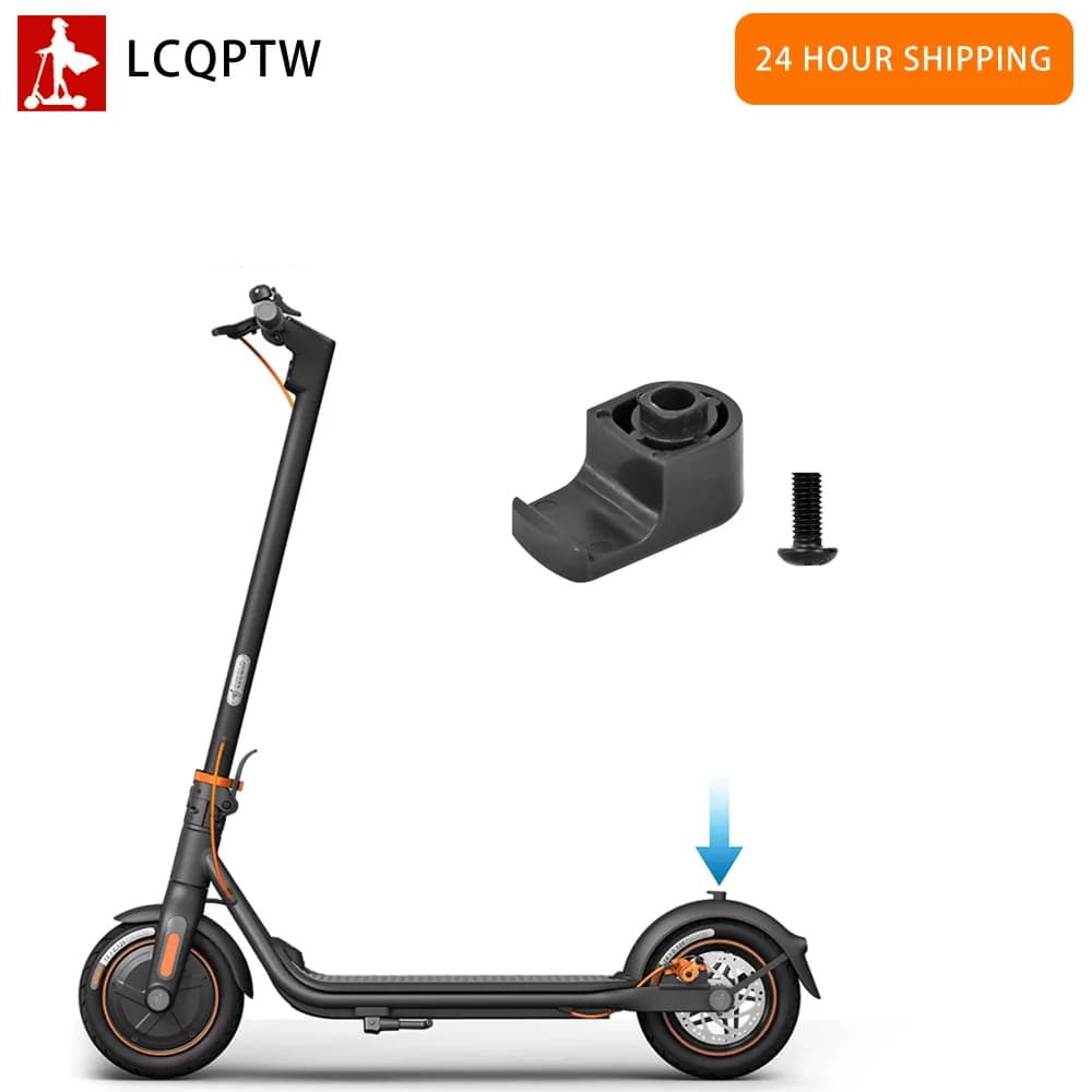 Per Segway Ninebot F20 F30 F40 parafango posteriore parafango gancio manicotto fibbia Scooter elettrico accessori di ricambio con parte a vite