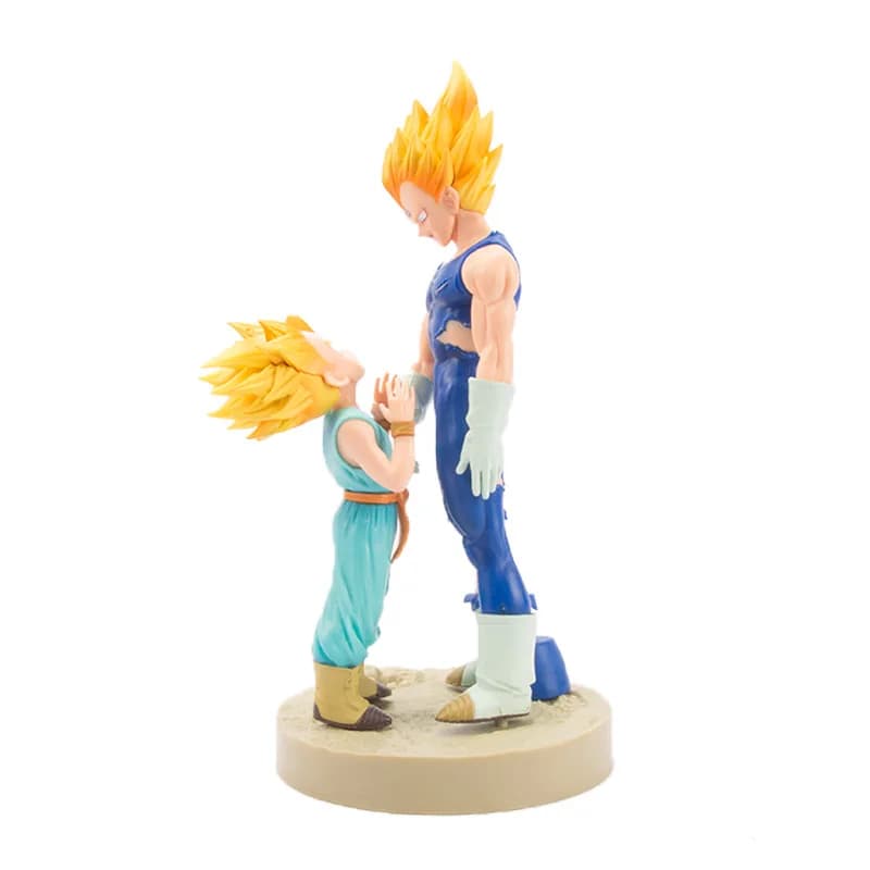Dragon Ball Hobby Vegeta Iv Trunks Cartoon GK Modello Desktop Standing Ornament Confezione di scatole colorate Regalo di compleanno