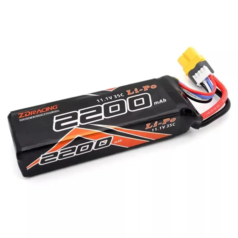 1 pz nuovo ZDRACING 2200mAh 3S 11.1V 35C XT60 per MT16 BX12 RX12 Reylalor XTS P12 Gladiator RC Auto Barca Carro Armato 450 Elicottero 16074