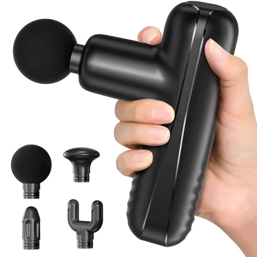 Massage Gun, Powerful Muscular Massage Portable for Muscle Relaxation, Deep Percussion Massage, Small Travel Massage Gun