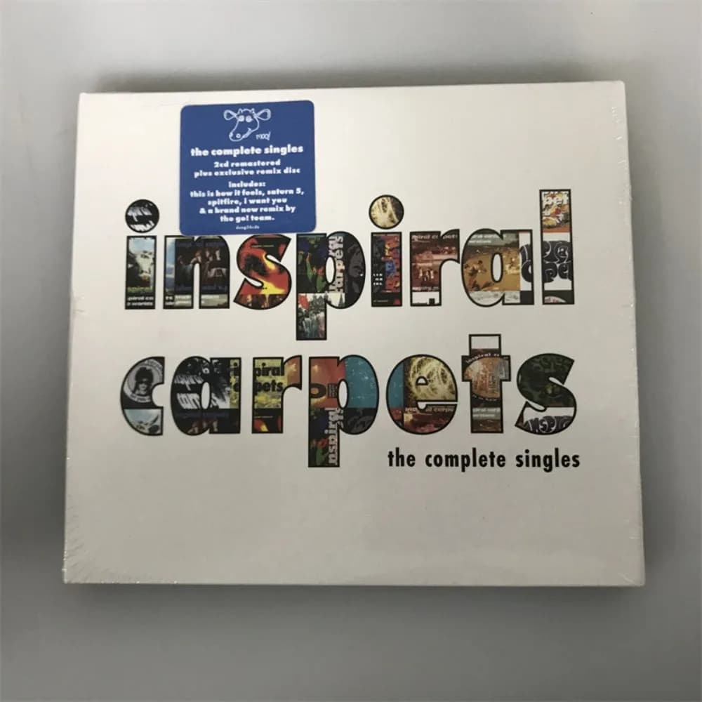CD 'The Complete Singles' Alternative Rock Remastered Sound Classic Collection by Inspiral Carpets Remastered Compilation Pop
