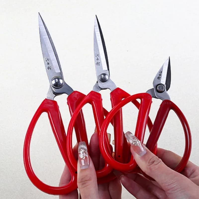Forbici da Cucito in Acciaio Inossidabile Super Resistenti, Cesoie Robuste per Ricamo, Pelle, Tessuto, Carta, Uso Domestico e Sartoriale