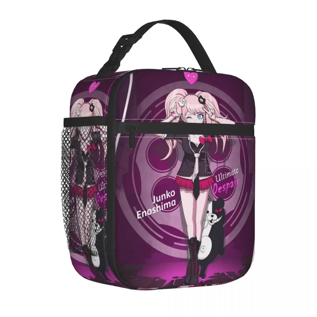 Lunch Box Anime Danganronpa Prodotto Junko Enoshima Scatola per alimenti INS Trendy Cooler Bento Box termico per la scuola