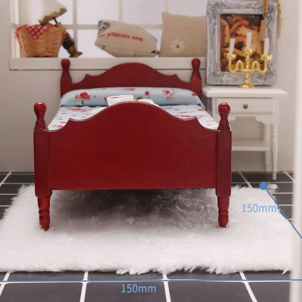Tappeto in peluche per casa delle bambole in scala 1/12 Accessori per bambole in stile nordico Tappeto peloso in miniatura Mini tappetino Casa da gioco Puntelli per foto Giocattolo