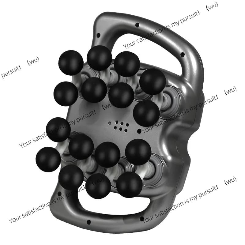 New 16-head band gun, rechargeable muscle massager, eight-head massage gun for relaxation of life, legs and back