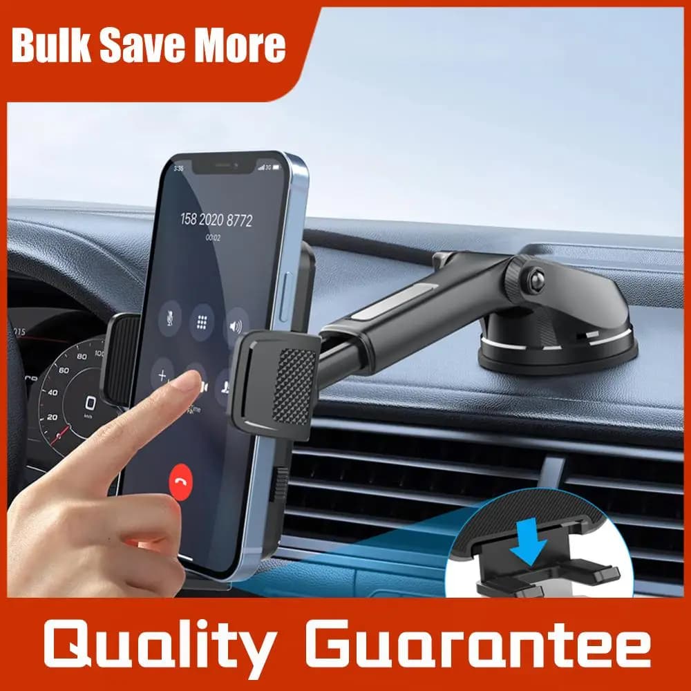 Gravity Sucker 360 ° Car Phone Support for Dashboard Phone, 4.7-7.9-inch Cellular Windscreen Bracket