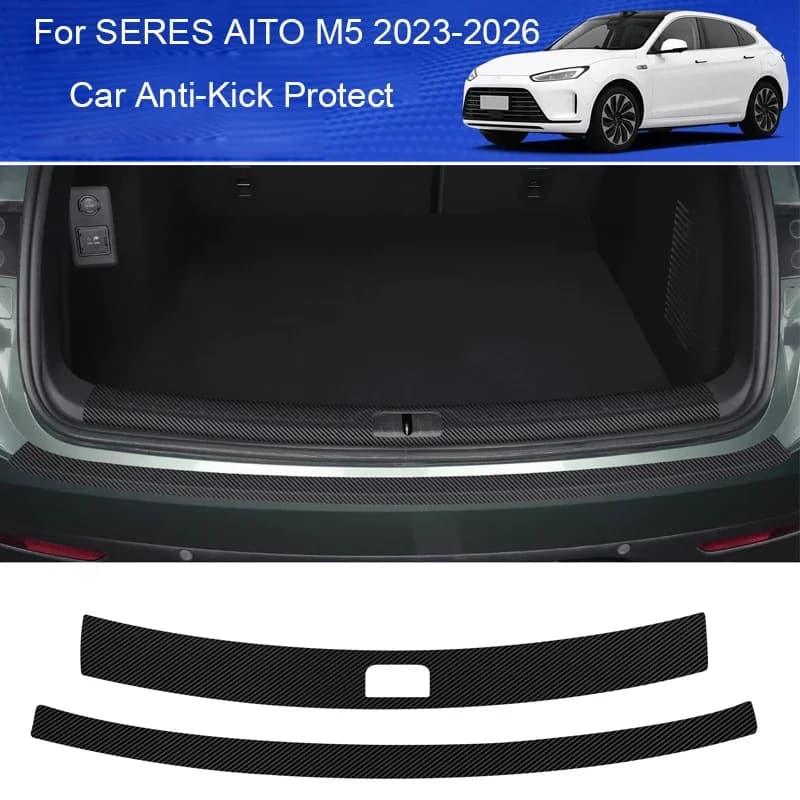 Per SERES AITO M5 2023-Presente Auto B-Pillar Porta Anti-Calcio Proteggere Pad Auto Tronco Anti-Sporco Resistente ai Graffi Accessori