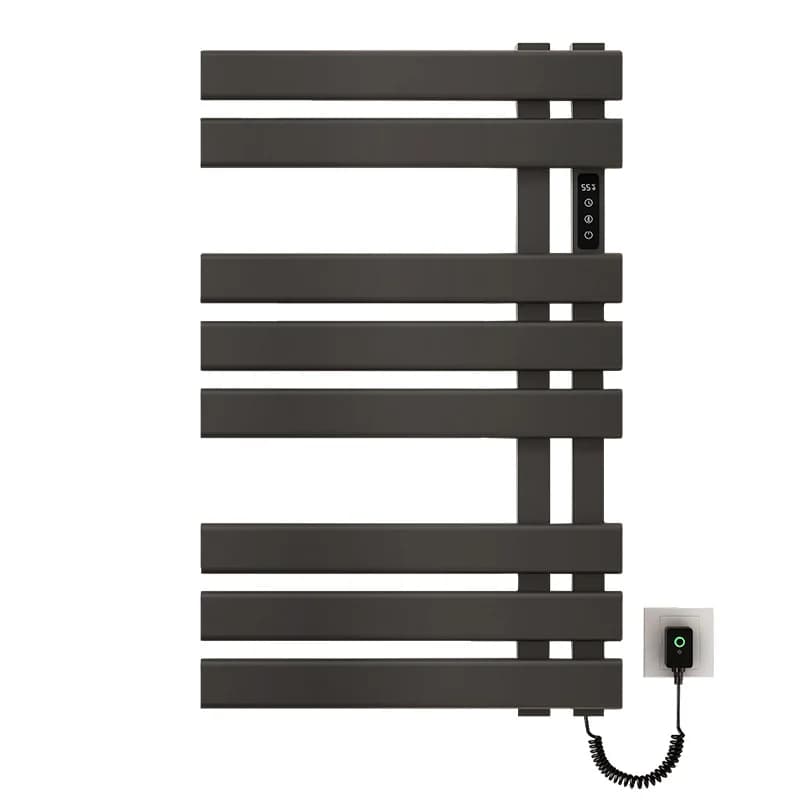 Electric towel rack bathroom toilet towel rack smart constant temperature carbon fiber heating drying towel bar