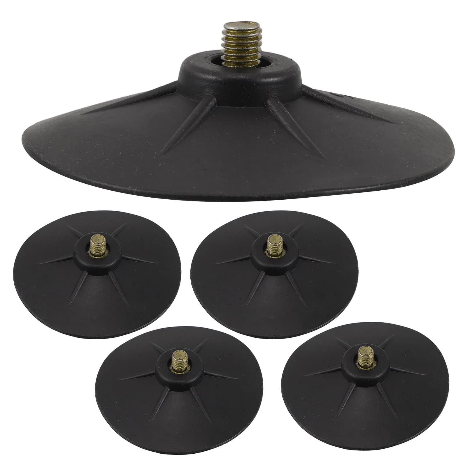 6Pcs Sandbag Suction Base Cups Robust Rubber Design for Freestanding Punching Bags Intense Workout Stability Gym Home Use