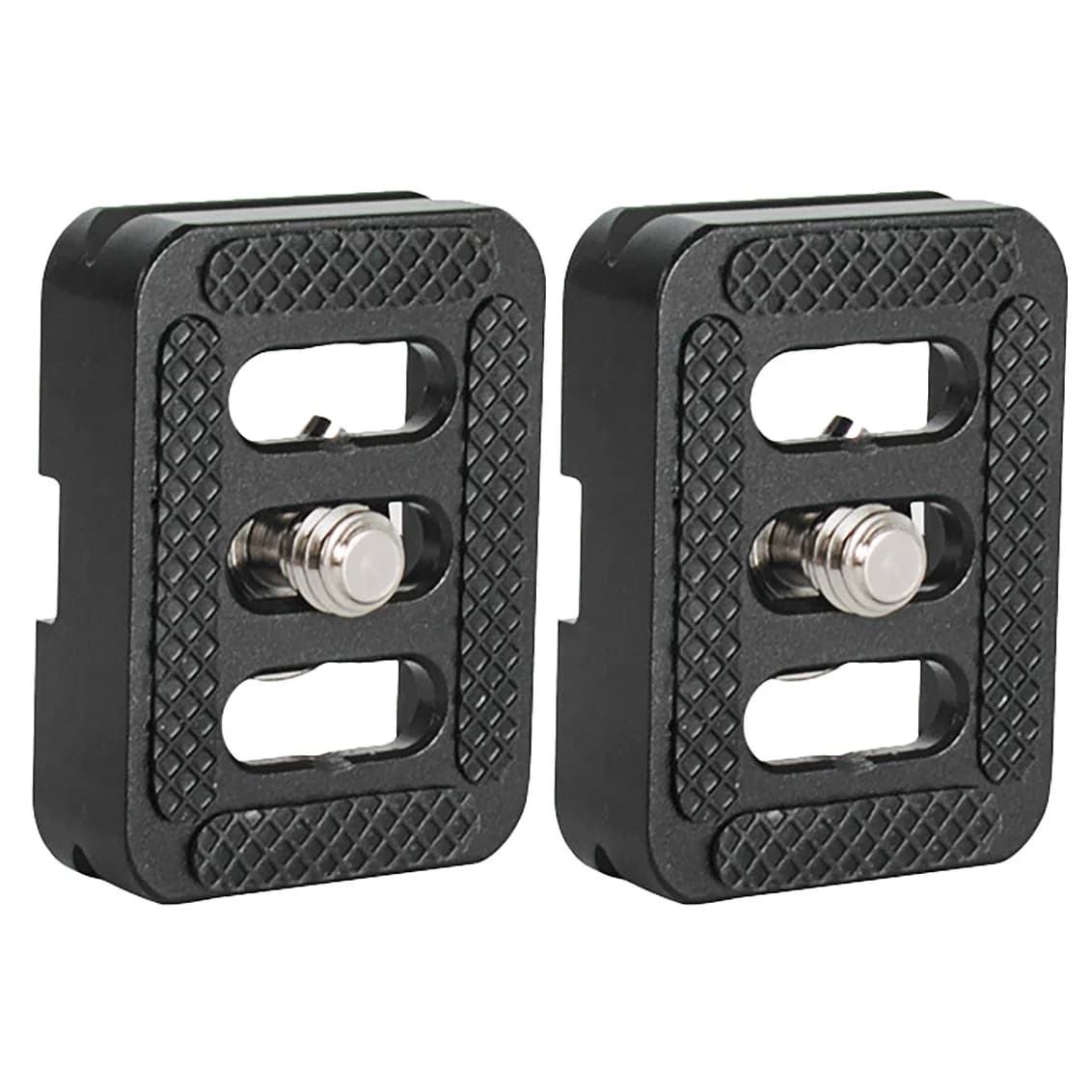 Piastra a sgancio rapido per treppiede Sirui con teste a sfera C-10,C-10X,E-10,E-20 e per kit treppiede serie 3T-35R/T005 2 pezzi