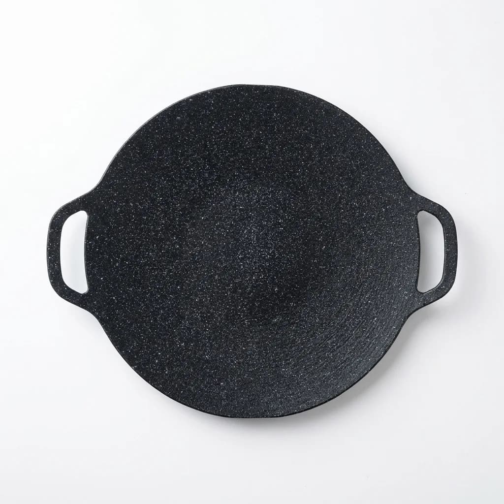 Korean Style BBQ Grill Plate Aluminum Pan Non-stick Stone Frying Pan with Cassette Stove for Camping Picnic Home Use