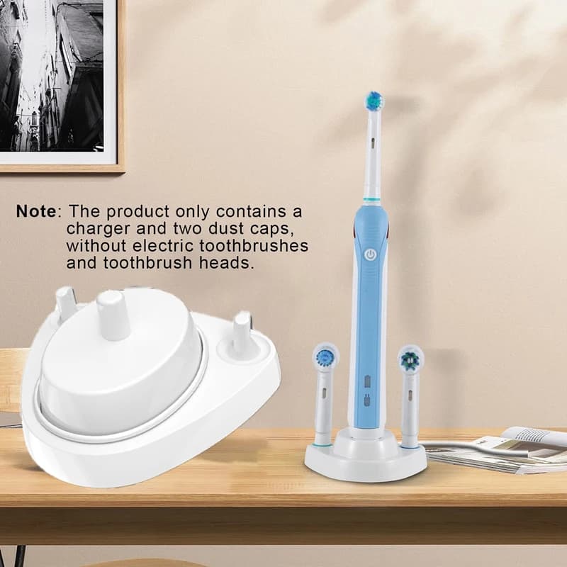 Electric toothbrush charging base for Braun Oral-b Portable induction charger Base for electric travel toothbrush