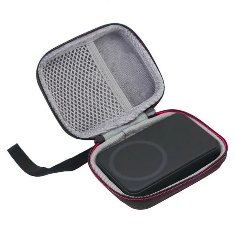 Portable Case for Anker 15W Power Bank Digital Cable Case EVA Headphone Support for Travel Bag