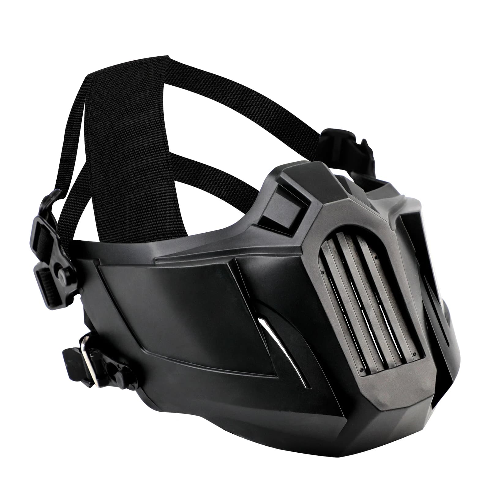 Maschera softair maschera protettiva creativa mezza maschera da gioco all'aperto per ciclismo maschera tattica a pieno facciale maschera protettiva traspirante
