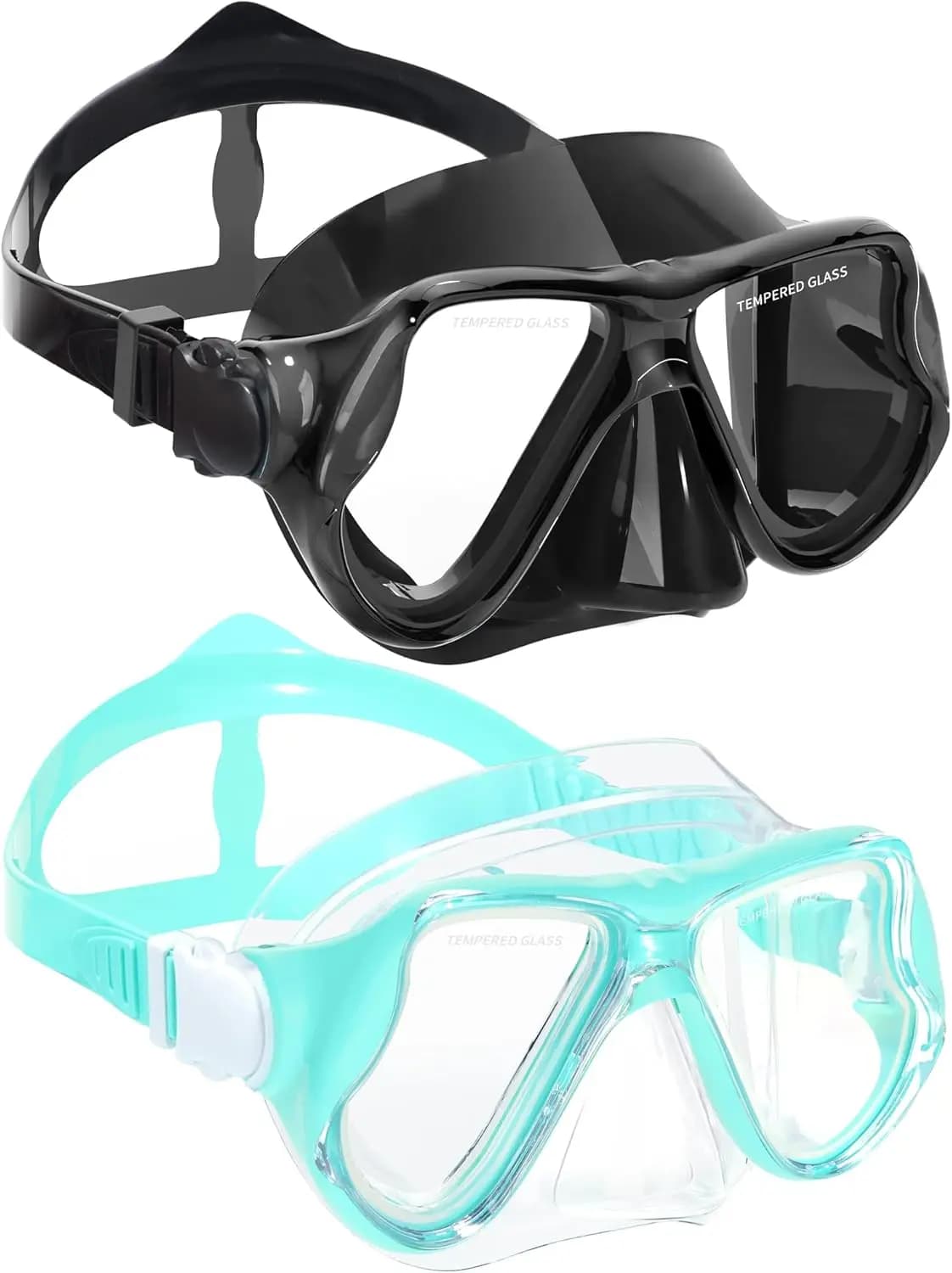Anti-fog Swimwear with Adult Nase Cover, Snorkeling Mask with Clear Vision