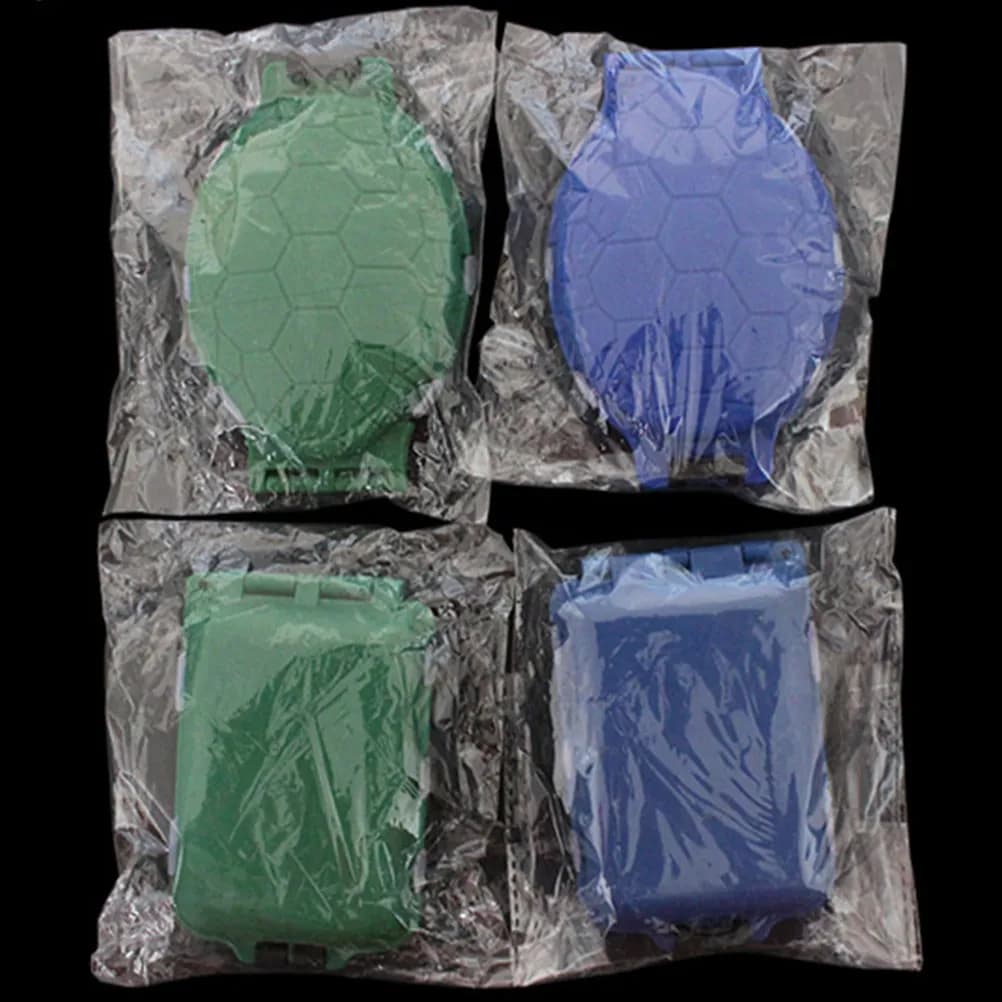 2Pcs Fishing Tackle Boxes Double Sided Explosion Hook Case Transparent Lid Durable ABS Plastic Fishing Accessories Organizer