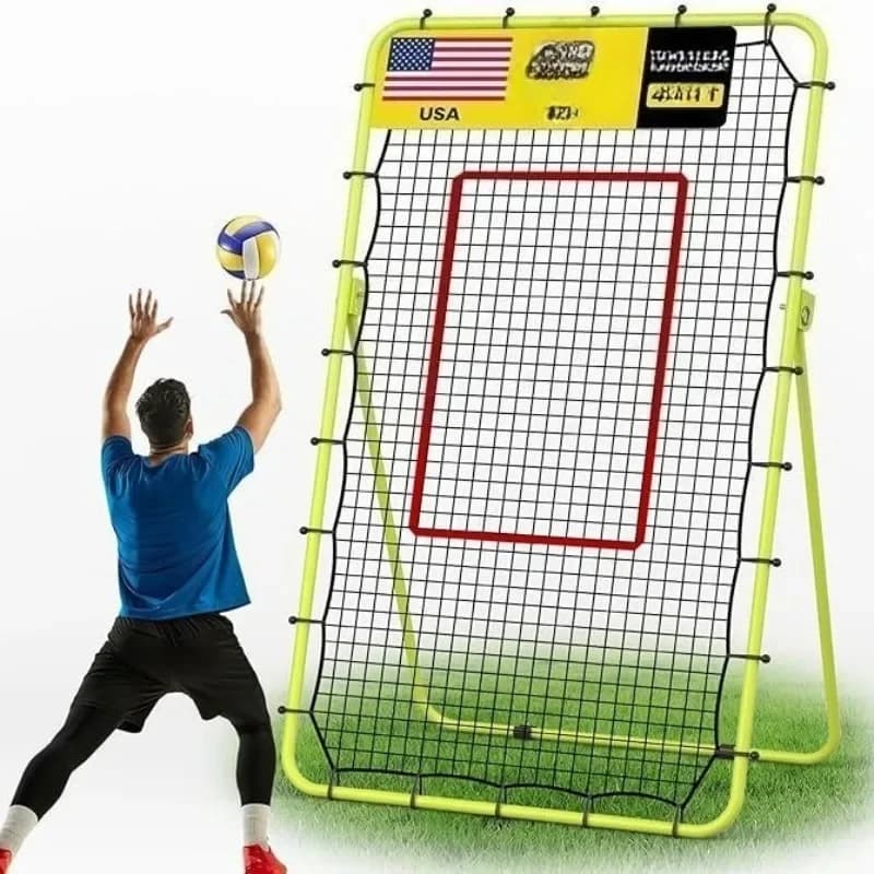 Football Baseball Network with Volleyball Bounce