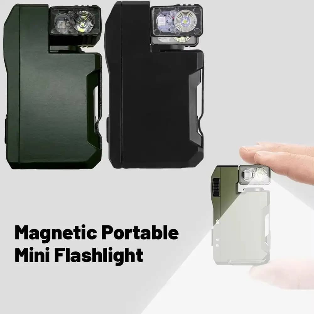 Torcia G5 EDC 400 lumen Portachiavi tascabile portatile Torcia impermeabile 180 ° Testa rotante con coda magnetica per esterni