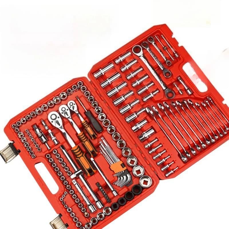 Set di strumenti per la riparazione auto Chiave per riparazione manicotto a cricchetto Scheda hardware per la casa Scatola per auto