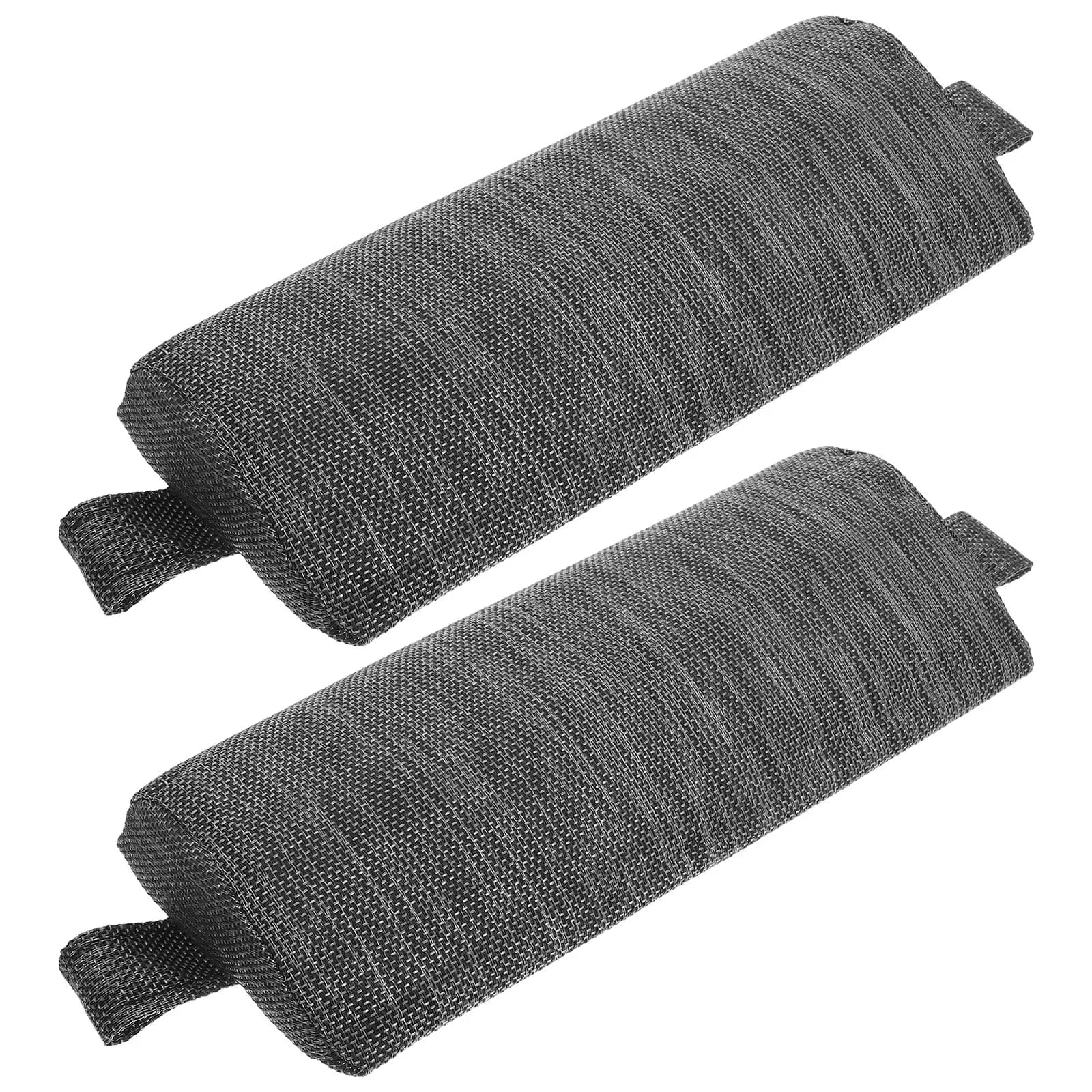 2 Pezzi Cuscino per il Collo per Sdraio, Poggiatesta Regolabile Portatile per Esterni, Supporto Lombare per Spiaggia, Patio, Piscina